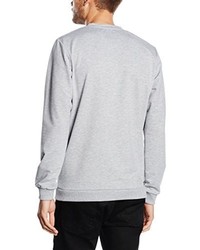 Pull à col rond gris Jack & Jones