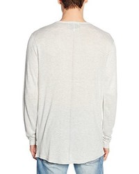 Pull à col rond gris Jack & Jones