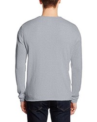 Pull à col rond gris JACK & JONES PREMIUM