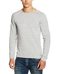 Pull à col rond gris JACK & JONES VINTAGE