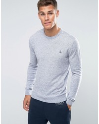 Pull à col rond gris Jack Wills