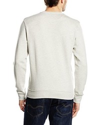 Pull à col rond gris Lyle & Scott