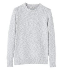Pull à col rond gris Mango