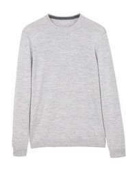 Pull à col rond gris Mango