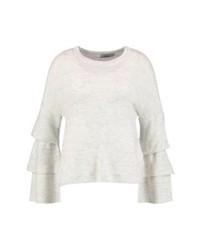 Pull à col rond gris Only