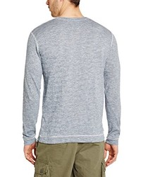 Pull à col rond gris Quiksilver