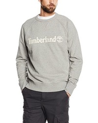 Pull à col rond gris Timberland