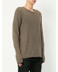 Pull à col rond gris rag & bone