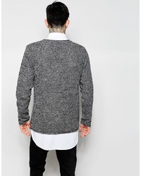 Pull à col rond gris ONLY & SONS