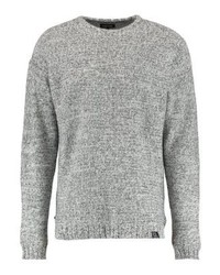 Pull à col rond gris YOURTURN