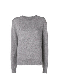 Pull à col rond gris Zadig & Voltaire
