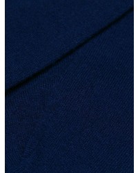 Pull à col rond imprimé bleu marine Dolce & Gabbana