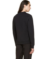 Pull à col rond imprimé noir Kenzo