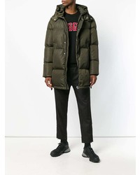 Pull à col rond imprimé noir MSGM