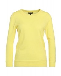 Pull à col rond jaune J.Crew