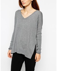 Pull à col rond marron clair Asos