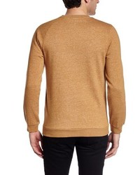 Pull à col rond marron clair Volcom