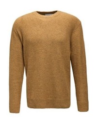 Pull à col rond marron clair Weekday