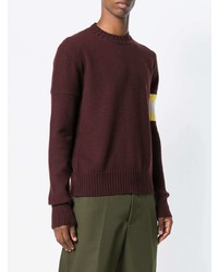 Pull à col rond marron foncé Calvin Klein 205W39nyc