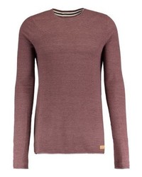 Pull à col rond marron Esprit