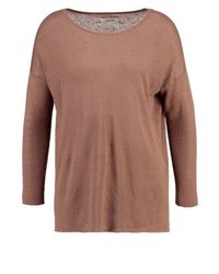 Pull à col rond marron Zalando Essentials