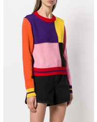 Pull à col rond multicolore MSGM