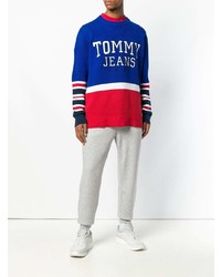Pull à col rond multicolore Tommy Jeans