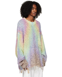 Pull à col rond multicolore A. A. Spectrum