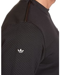 Pull à col rond noir adidas