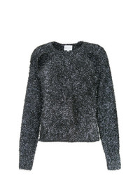 Pull à col rond noir Alice McCall