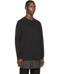 Pull à col rond noir 3.1 Phillip Lim