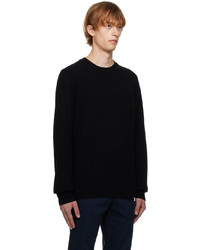 Pull à col rond noir Norse Projects