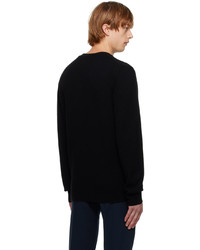 Pull à col rond noir Norse Projects