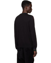 Pull à col rond noir Ps By Paul Smith