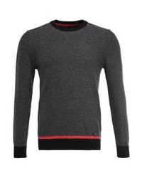 Pull à col rond noir BLEND