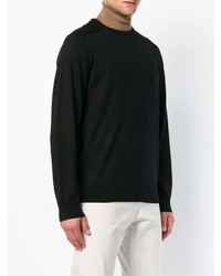 Pull à col rond noir A.P.C.