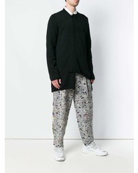 Pull à col rond noir Comme Des Garcons Homme Plus