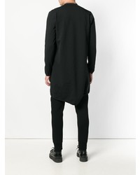 Pull à col rond noir Comme Des Garcons Homme Plus