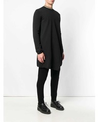 Pull à col rond noir Comme Des Garcons Homme Plus