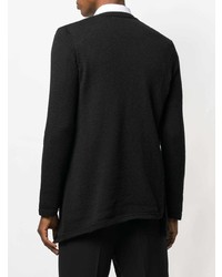 Pull à col rond noir Comme Des Garcons Homme Plus