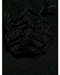 Pull à col rond noir Gucci