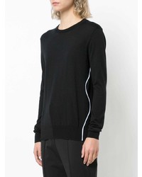 Pull à col rond noir Proenza Schouler