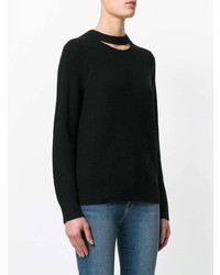 Pull à col rond noir rag & bone/JEAN