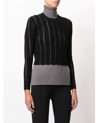 Pull à col rond noir Proenza Schouler