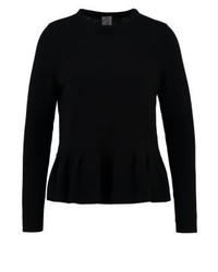 Pull à col rond noir FTC