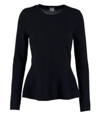 Pull à col rond noir FTC