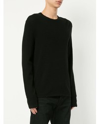 Pull à col rond noir rag & bone