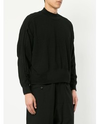 Pull à col rond noir Y-3