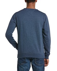 Pull à col rond noir Hilfiger Denim