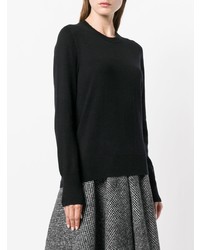 Pull à col rond noir Isabel Marant Etoile